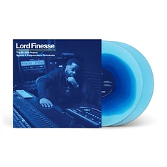 Lord Finesse - The SP 1200 Project Sounds & Frequencies In Technicolor HHV Exclusive Aqua W/ Light Blue Color-In-Color Vinyl Edition
