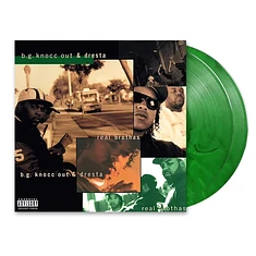 B.G. Knocc Out & Dresta - Real Brothas HHV Exclusive Green Marbled Vinyl Edition