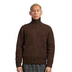 Beams Plus - Full Zip Style Popcorn Pattern