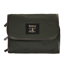Barbour - Wax Hanging Washbag