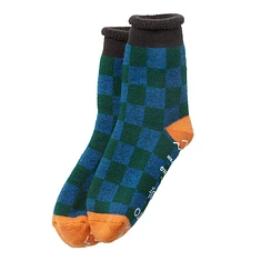 ROTOTO - Pile Room Socks "Checkerboad"