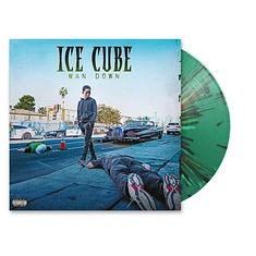 Ice Cube - Man Down HHV Exclusive Limited Deluxe Green / Black Splatter Vinyl Edition