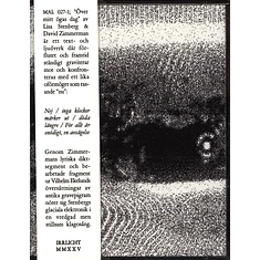 Lisa Stenberg & David Zimmerman - Över Mitt Ögas Dag