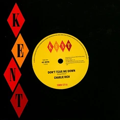 Charlie Rich / - Don't Tear Me Down / Hotels, Motels