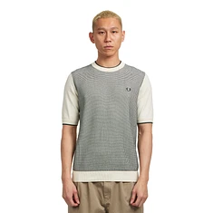 Fred Perry - Tonic Waffle Knitted T-Shirt