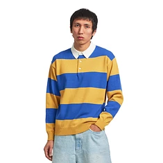 Beams - 7 Gauge Stripe Knit Ruger Shirt