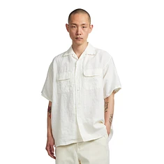 Beams Plus - Open Collar 1/40 Linen
