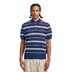 Beams Plus - Mesh Polo Stripe