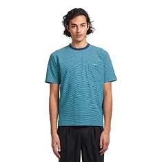 Beams Plus - Pocket Tee Indigo Stripe