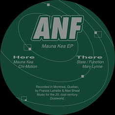 ANF - Mauna Kea EP