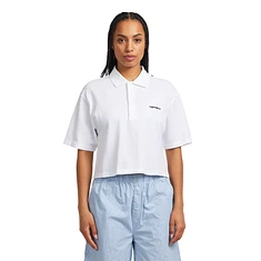 Carhartt WIP - W' S/S Carhartt Script Polo TS "Garment Washed" Pique, 240 g/m