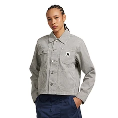 Carhartt WIP - W' Mercer Chore Coat "Mercer" Hickory Stripe, 10 oz