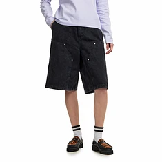 Carhartt WIP - W' Snake Nixon Double Knee Short "Smith" Denim