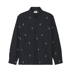 Lacoste - Embroidered Jacquard Cotton Shirt