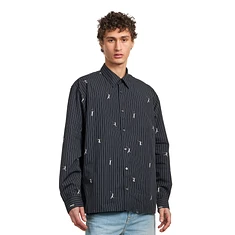 Lacoste - Embroidered Jacquard Cotton Shirt