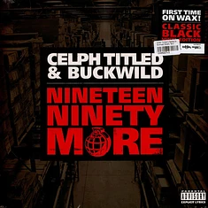 Celph Titled & Buckwild - Nineteen Ninety More Black Vinyl Edition