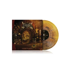 Mayhem - Liturgy Of Death Indie Exclusive Transparent Orange-Black Marbled Vinyl Edition