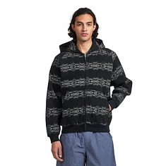 Butter Goods - Faded Waffle Zip-Thru Hood