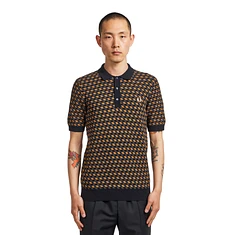 Fred Perry - Geometric Knitted Shirt