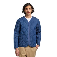 TAION - Military Zip V Neck Down Jacket