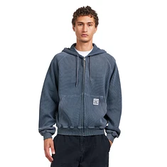 Butter Goods - Faded Waffle Zip-Thru Hood