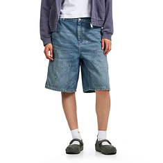 Carhartt WIP - W' Nixon Double Knee Short "Smithtown" Denim