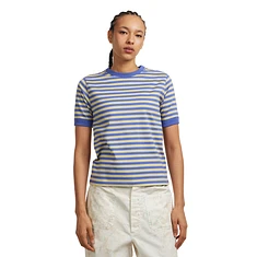 BEAMS BOY - Striped Binder Short Sleeve