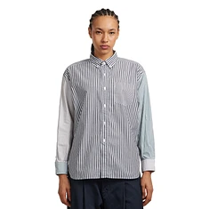 BEAMS BOY - Stripped Crazy BD Long Sleeve Shirt