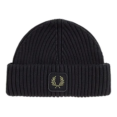 Fred Perry - Cotton Ribbed Beanie