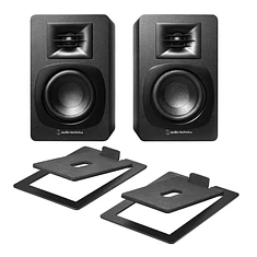 Audio-Technica - AT-ST3 + AT-SP3X (Black) (HHV Bundle)