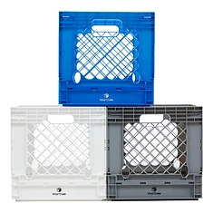Vinyl Crate - 12" Vinyl Crate Jazz Edition: Blue - White - Grey