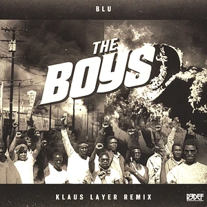 Blu - The Boys Klaus Layer Remix Clear / Black Splattered Vinyl Edition