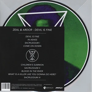 Zeal & Ardor - Devil Is Fine Picture Disc Edtion