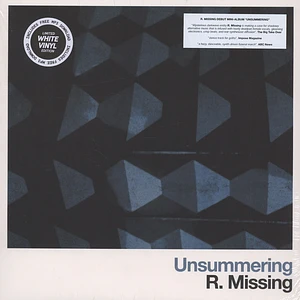 R.Missing - Unsummering Black Vinyl Edition