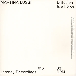 Martina Lussi - Diffusion Is A Force