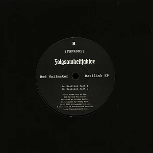 Red Nailmaker - Basilisk EP