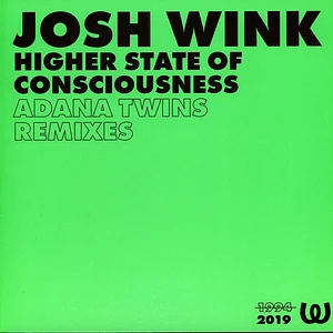 Josh Wink - Higher State Of Consciousness Adana Twins Remixes Black Vinyl Edition