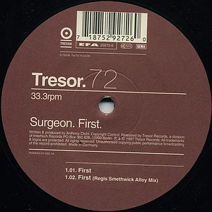 Surgeon - First