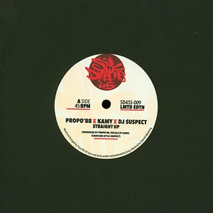 Propo'88 X Kamy X DJ Suspect - Straight Up Black Vinyl Edition