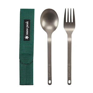 Snow Peak - Titanium Fork & Spoon Set