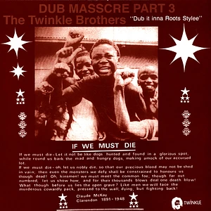 Twinkle Brothers - Dub Massacre Part 3 Dub It Inna Roots Stylee