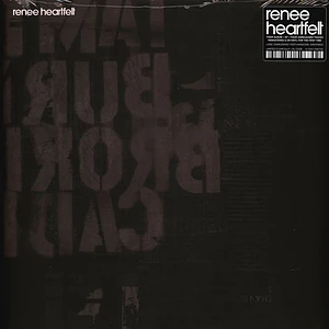 Renee Heartfelt - Discography Clear Vinyl Edition