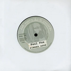 Paul Fox / Moonshine Horns - Simmer Down / Cool & Settle