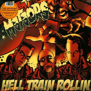 The Meteors - Hell Train Rollin' Orange Vinyl Edition