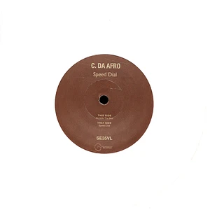 C. Da Afro - Speed Dial Black Vinyl Edition