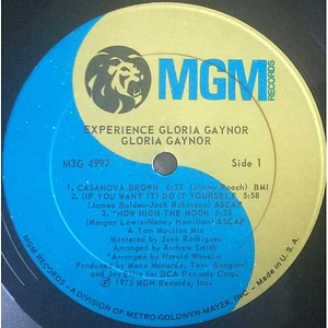 Gloria Gaynor - Experience