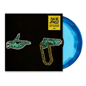 Run The Jewels - Run The Jewels HHV Exclusive Blue Aqua Swirled Vinyl Edition