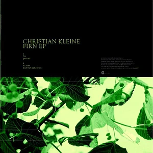 Christian Kleine - Firn EP