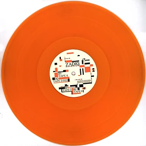 Zadig - Lost Tape 2 EP Orange Vinyl Edition