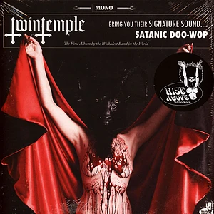 Twin Temple - Twin Temple (Bring You Their Signature Sound.... Satanic Doo-Wop) Coloured Vinyl Edition Damaged Cover